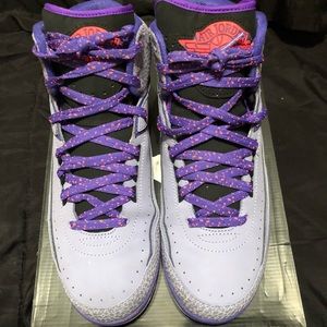 Retro 2 Iron Purple Sz 10